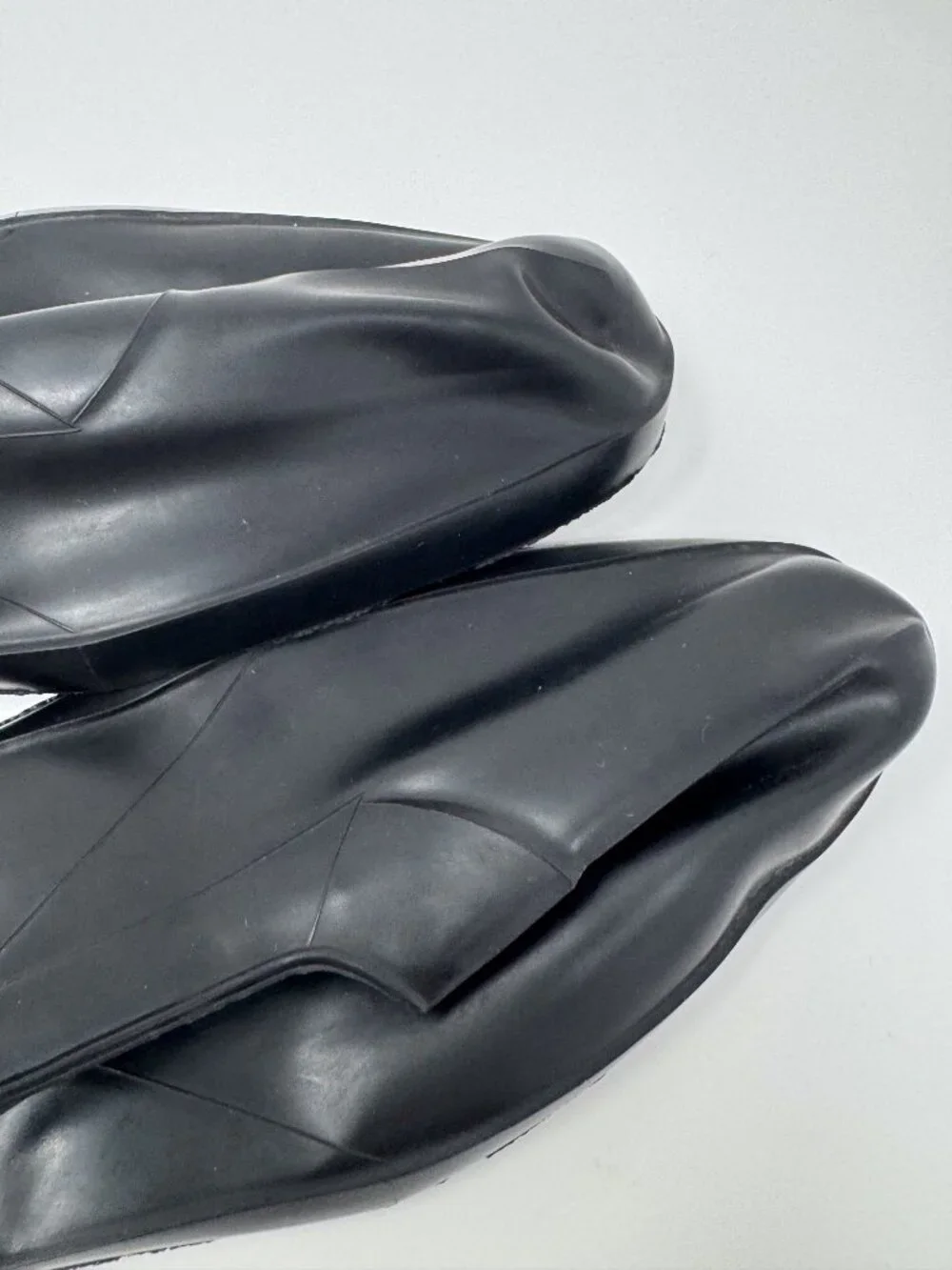 Vintage Tingley Black Rubber Overshoes XL Made USA Avant Garde Rain Galoshes